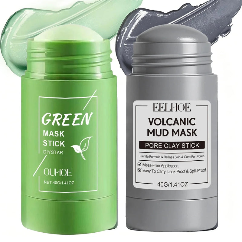 Volcanic Mud Green Tea Cleansing Mask Stick