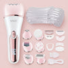 VGR Women's Epilator Shaver Set
