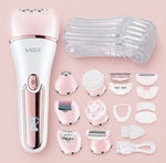 VGR Women's Epilator Shaver Set